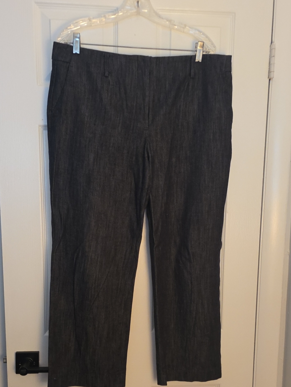 Talbots 14P Southampton Pant Women's Black Straight Leg Pants